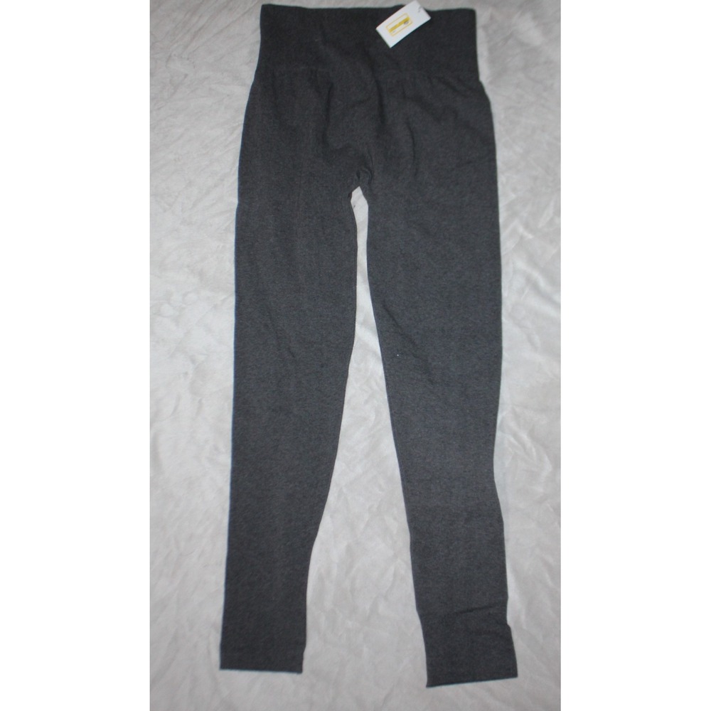 A New Day Women High Waisted Fleece Lined Leggings 1 Pair Gray Size 1X